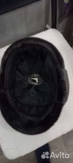 Меховая мужская кепка