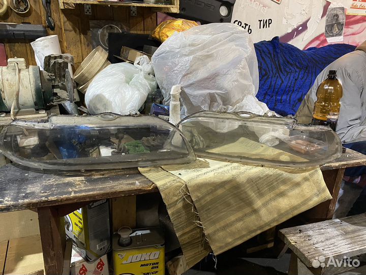 Стекла на фары bmw 5 e39