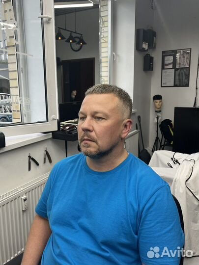 Мужская стрижка от барбера