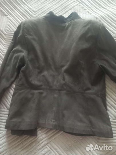 Натуральная кожаная лёгкая куртка