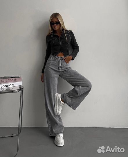 Джинсы трубы