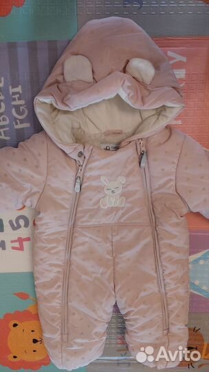 Зимний комбинезон для девочки