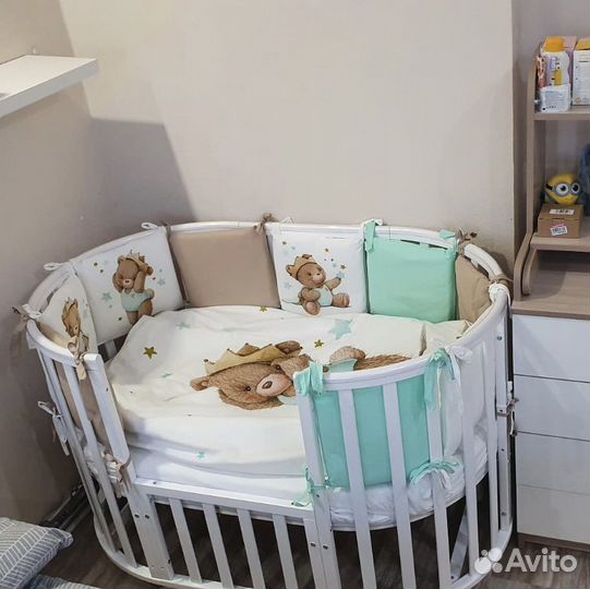 Бортики в детскую кроватку