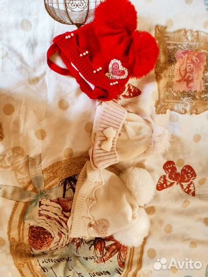 Детские шапочки для девочек