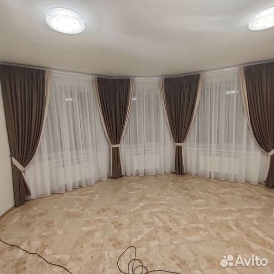 Пошив штор. покрывала. чехлы.установка карнизов мо