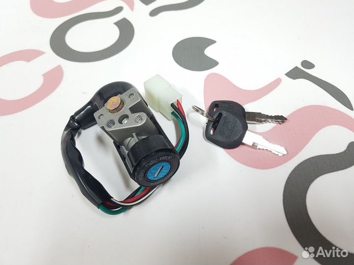 Замок зажигания Honda Lead, Tact (4 провода)