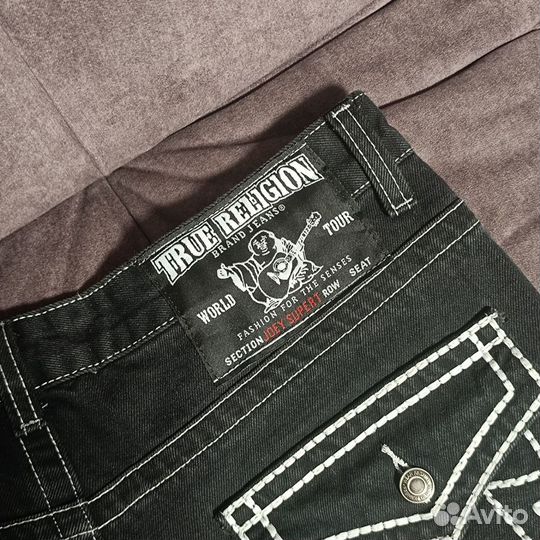 Джинсы true religion черные