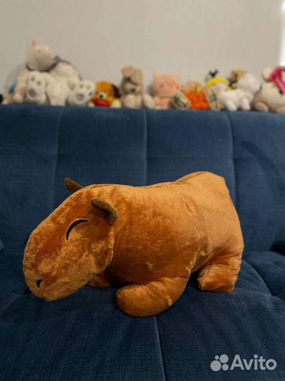 Капибара игрушка мягкая