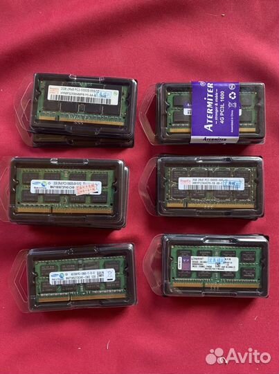Оперативная память ddr4 ddr3 ddr2 2Gb 4Gb
