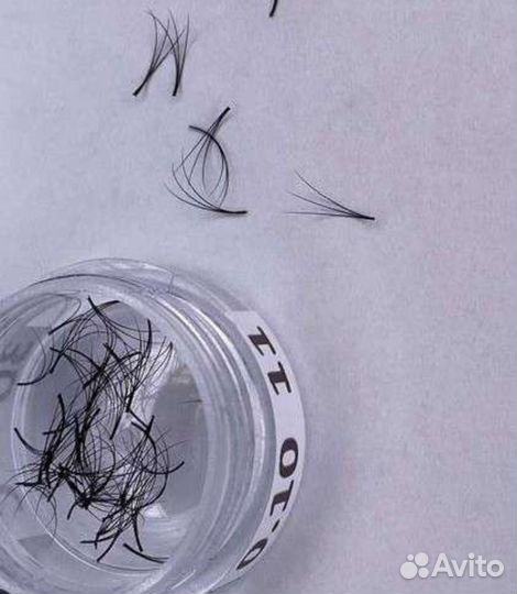 Готовые пучки для наращивания ресниц 2,3,4,д