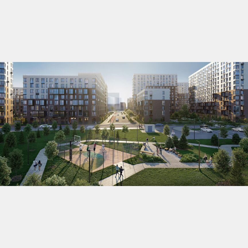 2-к. квартира, 60 м², 10/14 эт.