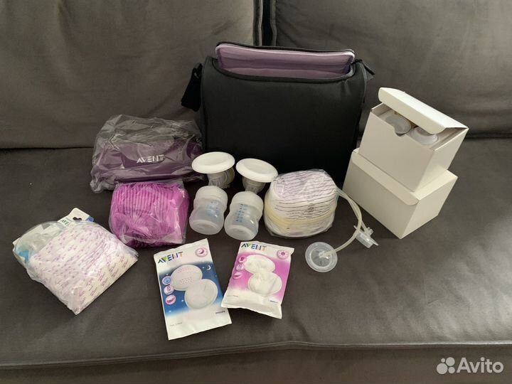 Молокоотсос электрический двойной Avent