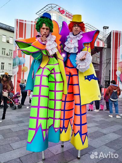 Ходулисты на мероприятие