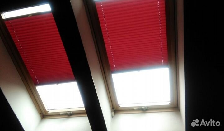 Шторы на мансардные окна