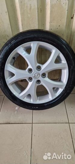 Колеса в сборе r17 на мазда оригинал