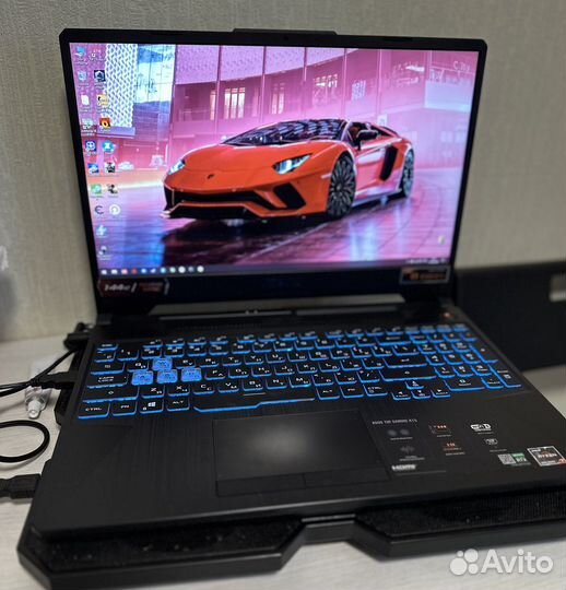 Игровой монстр Asus rtx3060 6 gb и Ryzen 7 5800h