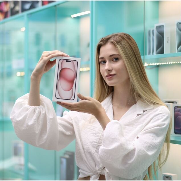 iPhone 15 Plus, 256 ГБ, SIM + eSIM