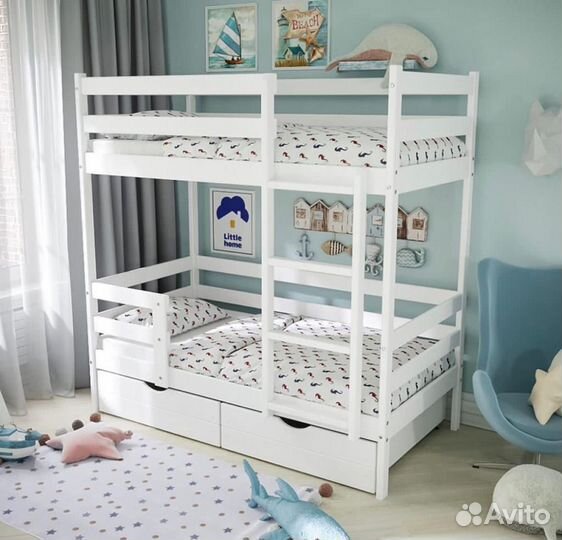 Детская кровать двухярусная кровать