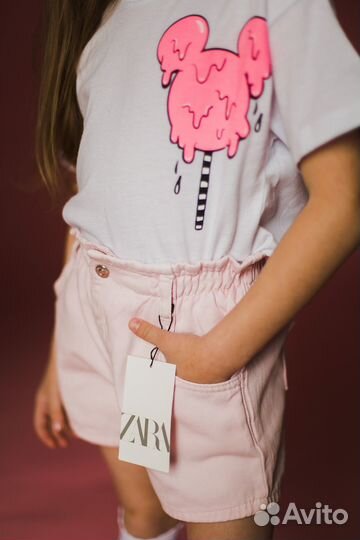 Шорты джинсовые для девочеи Zara