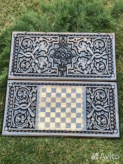 Нарды ручной работы новые