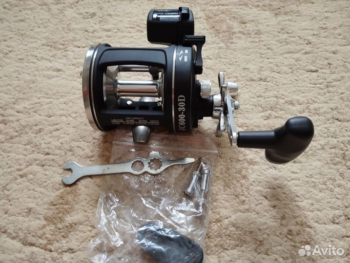 Мультипликаторная катушка со счетчиком