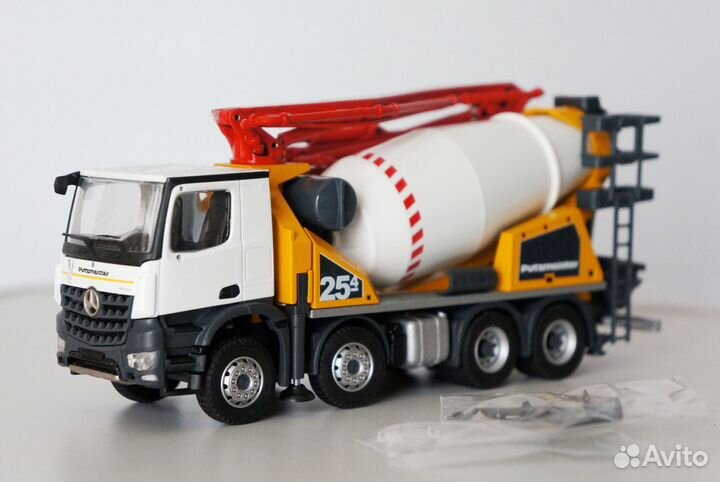 1/50 бетононасос бетономешалка миксер Mercedes