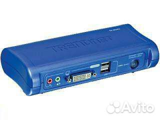 Переключатель TrendNet TK-204UK 2-х портовый DVI U