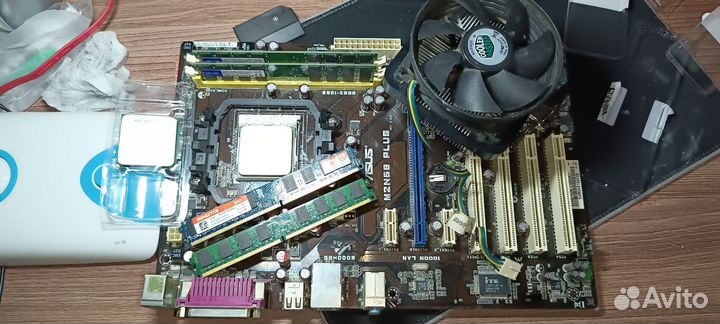 Связка asus M2N68 plus