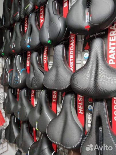 Новые седла для детских и взрослых велосипедов