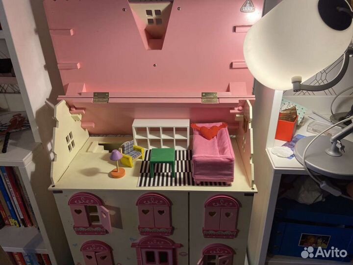 Игрушечная Гостиная с розовым диваном IKEA