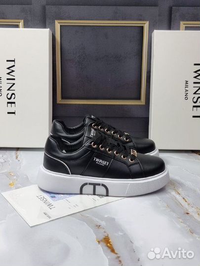 Кроссовки женские Twinset Black