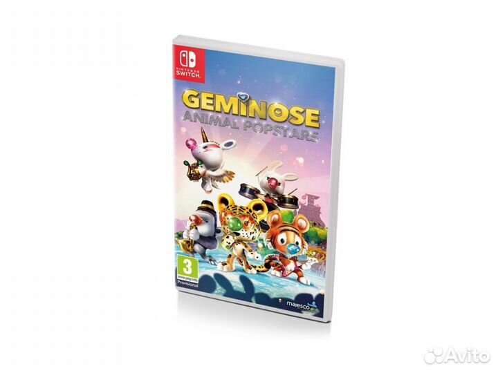 Geminose Animal Popstars, английский (Switch)