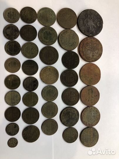 Лот медных монет