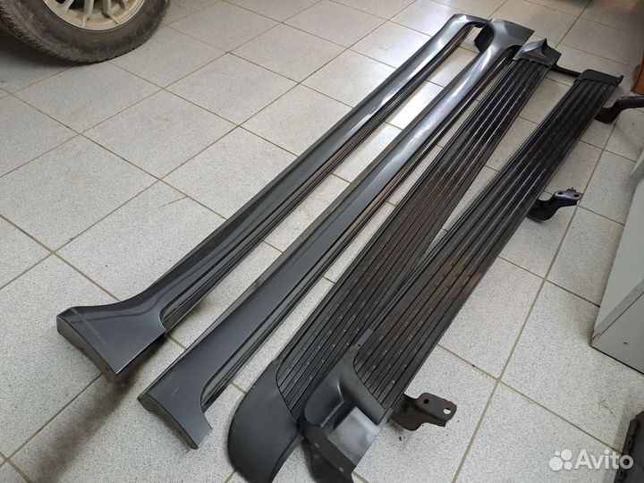 Пороги подножки toyota land cruiser 200