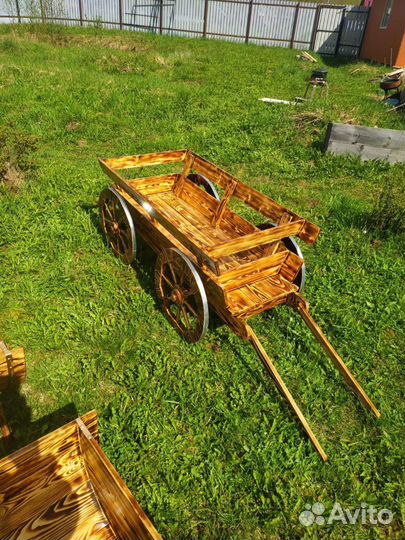 Декоративная телега