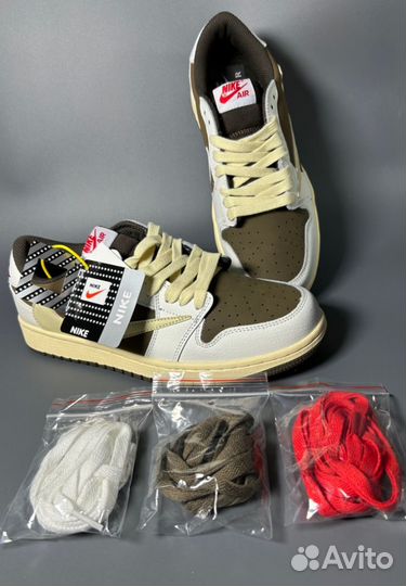 Кроссовки Travis Scott 1 Люкс