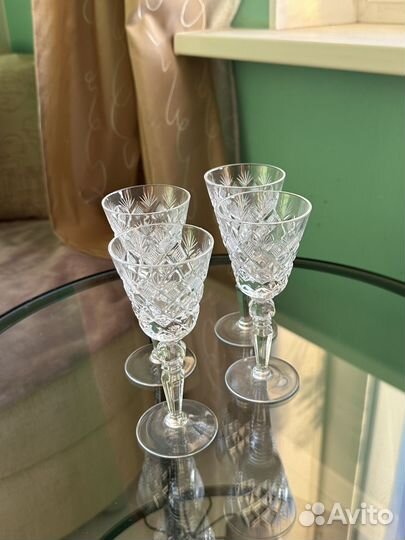 Хрустальные бокалы СССР