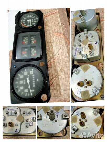 Панель приборов ретро на ЗИЛ СССР