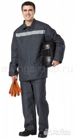 Костюм вулкан черный (ТК. р.60-62 рост 5-6 М