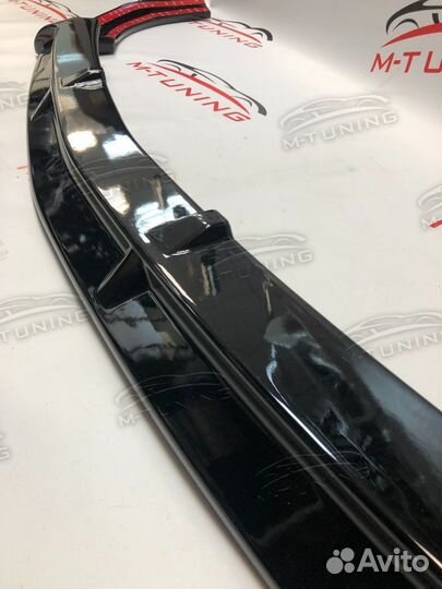 Сплиттер Mercedes E class W213 рестайлинг