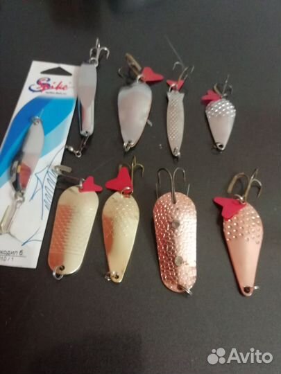 Блёсна, воблеры