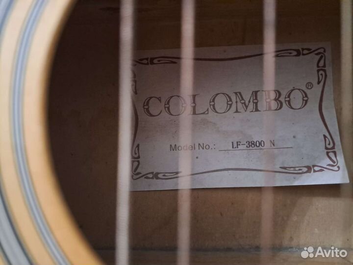 Акустическая гитара colombo 3800 N