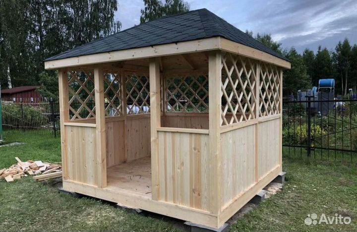 Беседка для дачи
