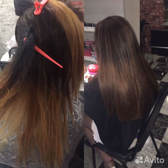 Наращивание волос и все виды парикмахерских услуг