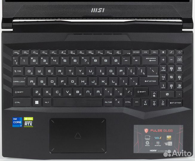 15.6 350нитт MSI Pulse i7 12700H/16gb/1024gb/3060