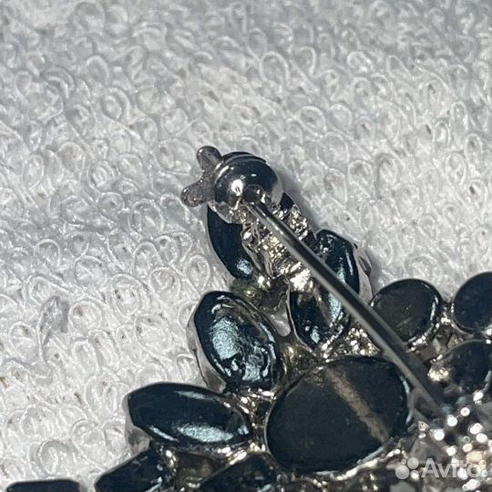 Брошь с камнями СССР (Сзр)