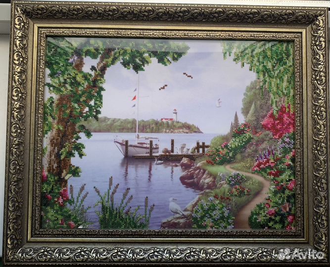 Картины из бисера