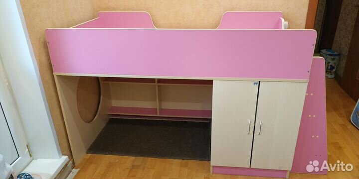 Детская кровать чердак