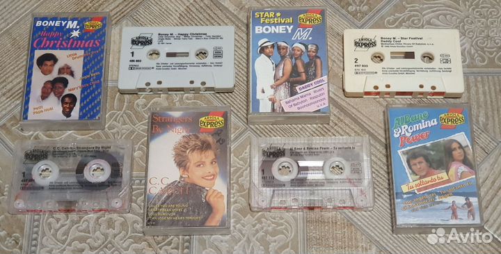 Аудиокассеты фирменные мс