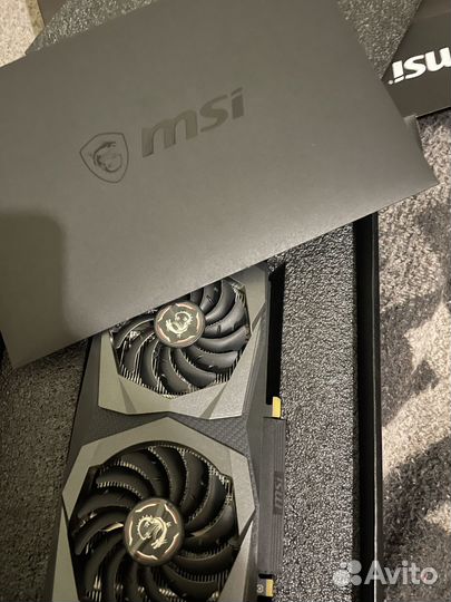 MSI GeForce GTX 1650 gaming X 4096MB